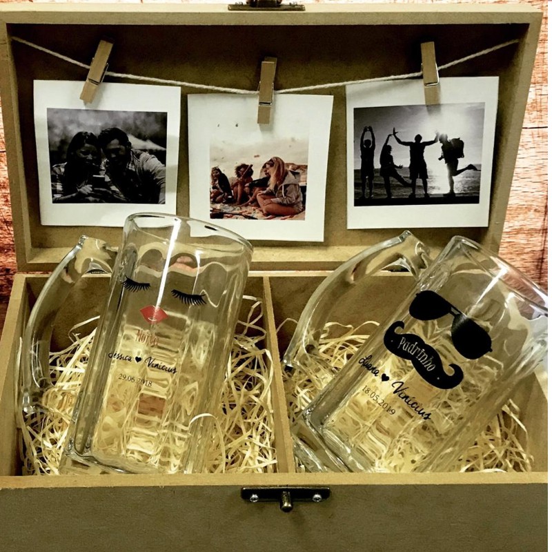 Kit 2 canecas Master com cordao